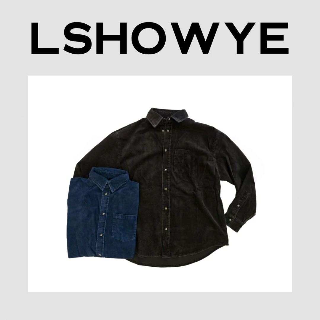 LSHOWYE｜灯芯绒印花衬衣 6XX159