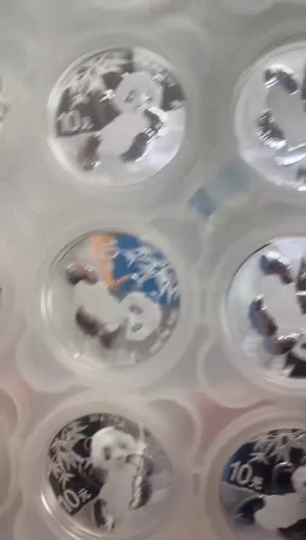 纯银阿*老2020年30克银猫15枚