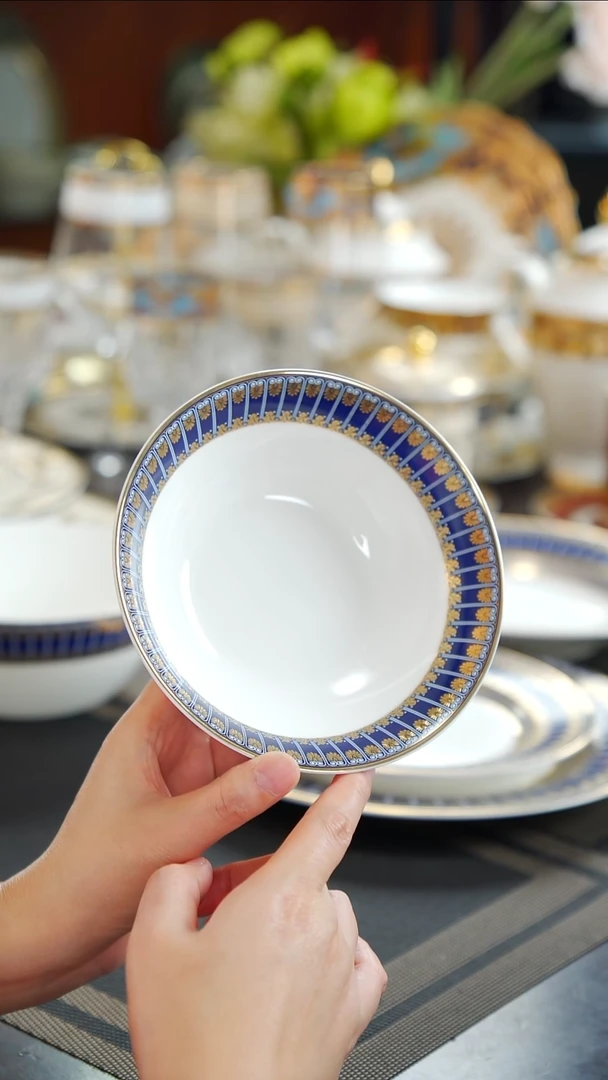 瓷片6英寸水果碗 1个