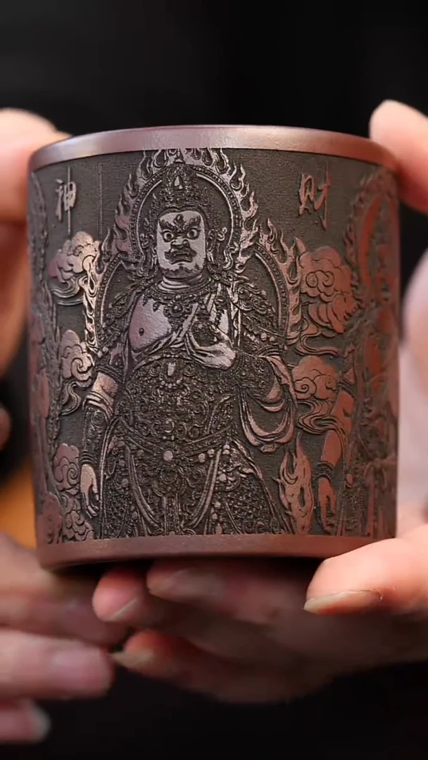 茶杯紫砂宜兴原矿全手紫砂杯