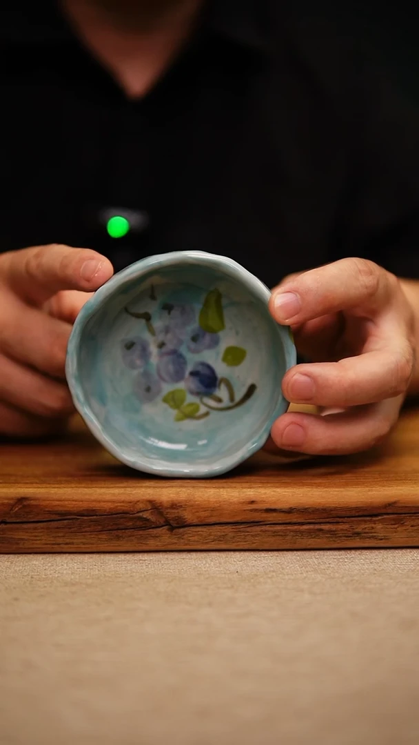 @@陶园瓷舍@@纯手工手绘@高温釉下彩