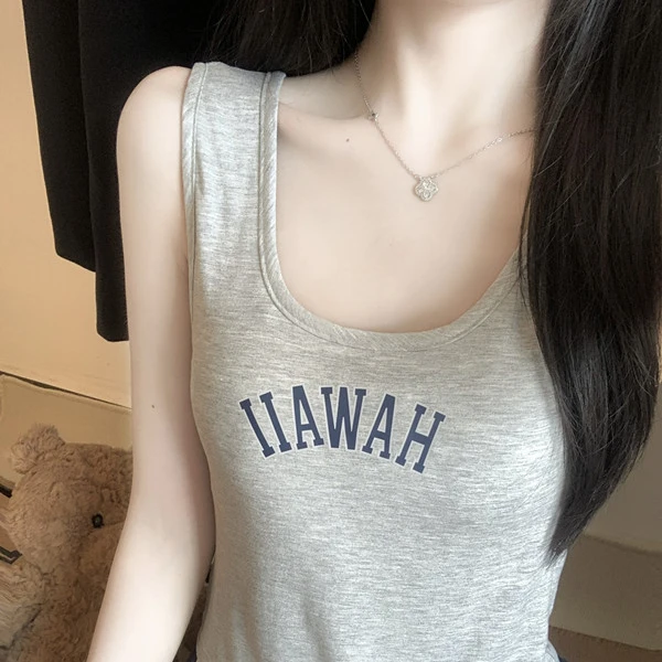 吊带睡衣新款女士夏季潮流风带胸垫甜美无袖运动短裤韩版背心套装