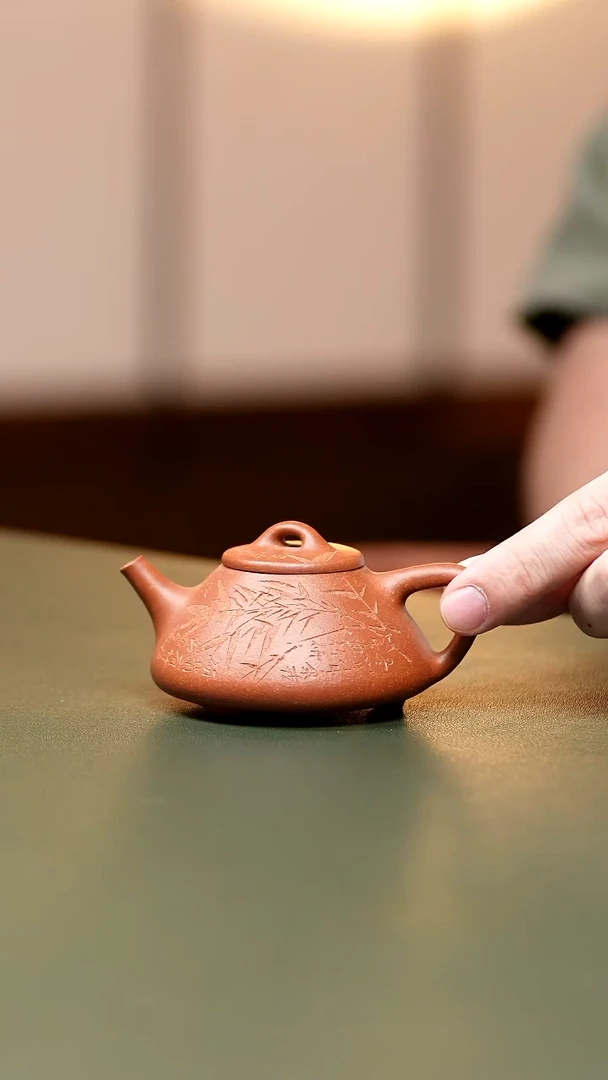 茶壶紫砂五堂  子冶石瓢90cc-扬州先生