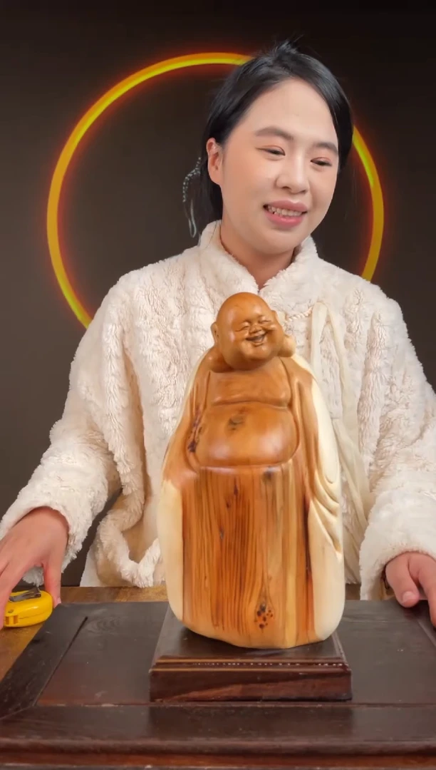 柏木（崖柏）手工摆件,先抢先得! 编号:90