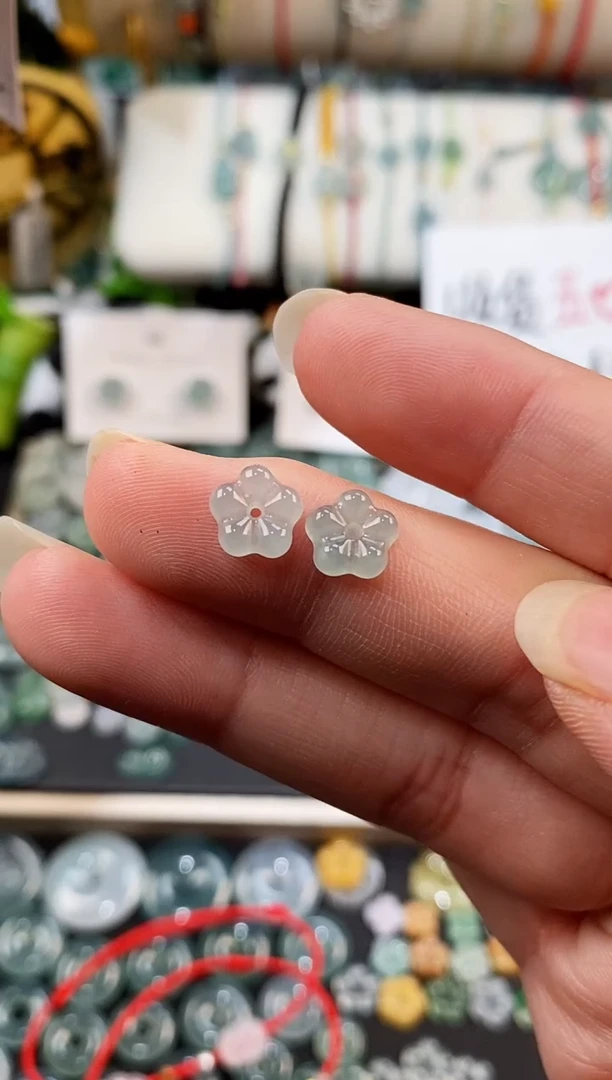 散珠翡翠冰种花花