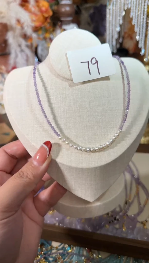 项链未镶嵌紫晶079