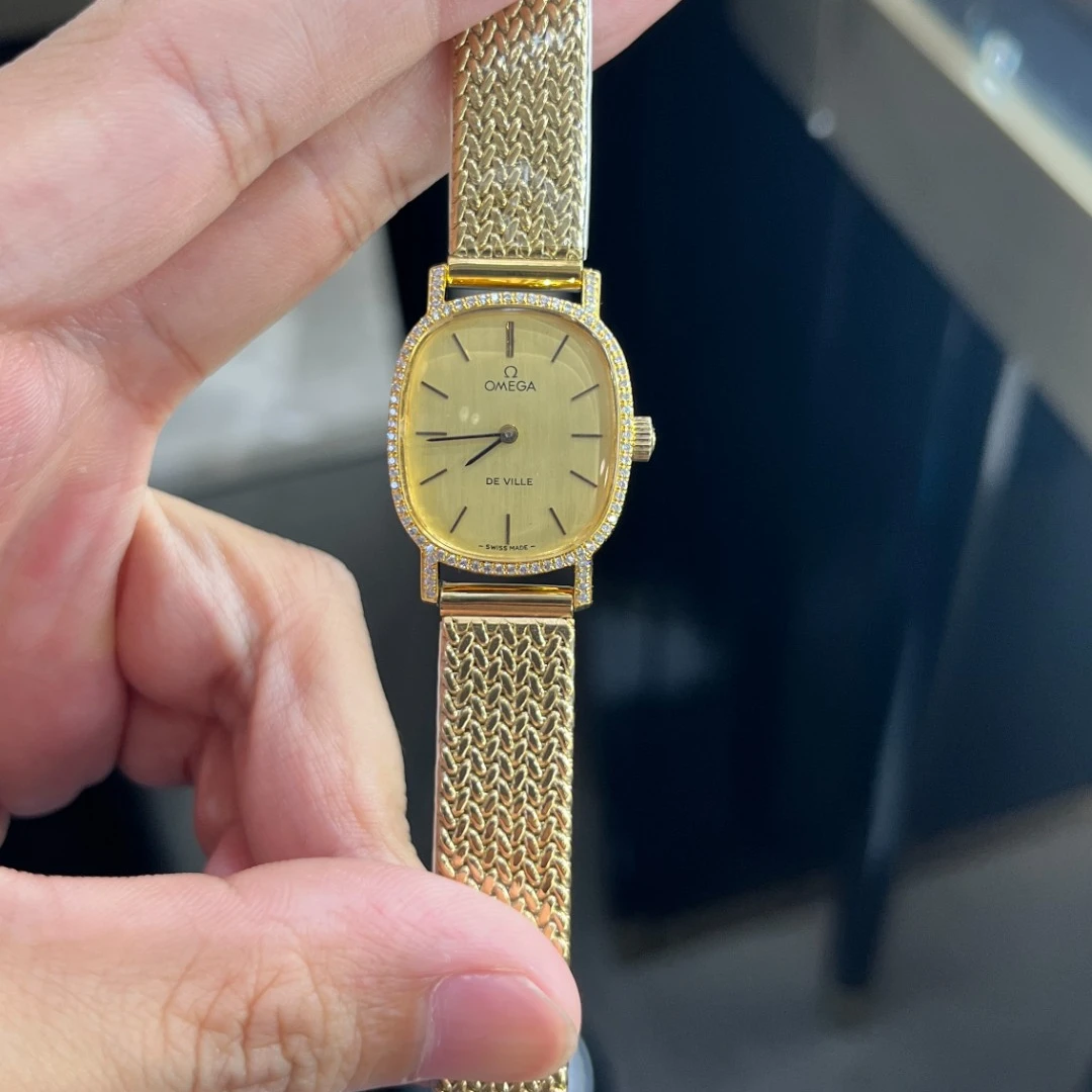 95新 Omega/欧米茄 手动机械后钻24.5*22.5mm/公价32999/w11166