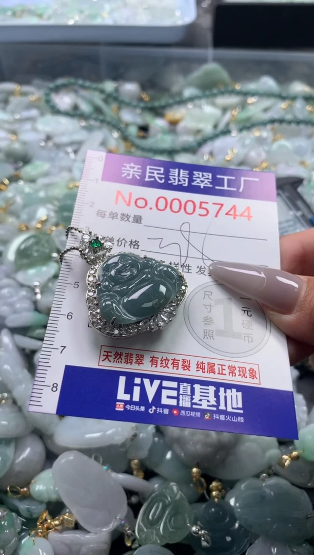 颈饰未镶嵌翡翠5744