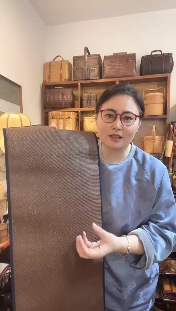 老藤丝茶席茶垫1.2米