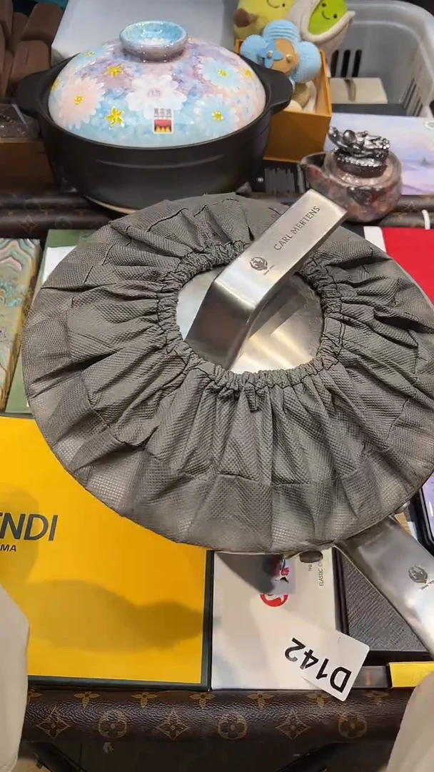 【公路商店】摆件·纯钛炒锅24cm-全场包邮