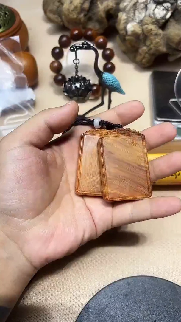 柏木（崖柏）南太行崖柏雕刻版无事牌