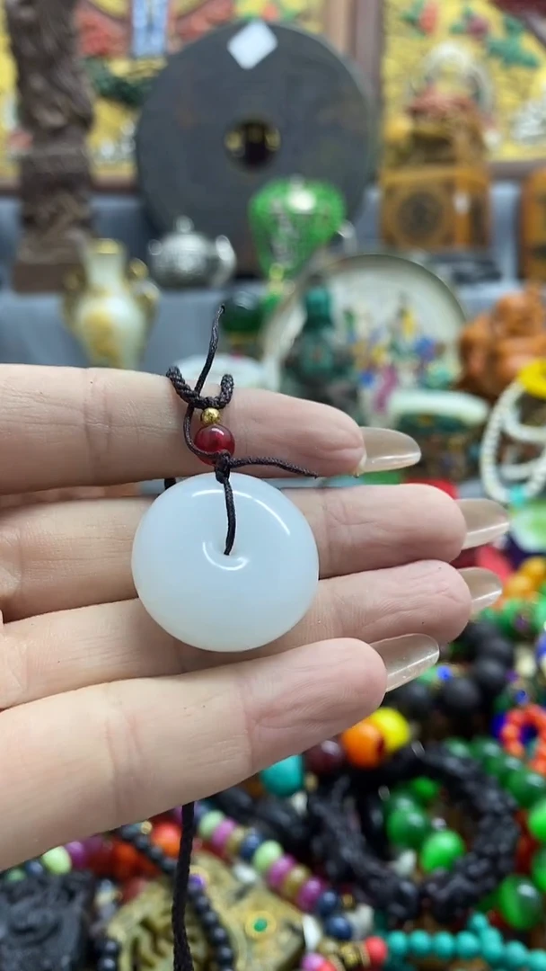 和田玉未镶嵌挂件1