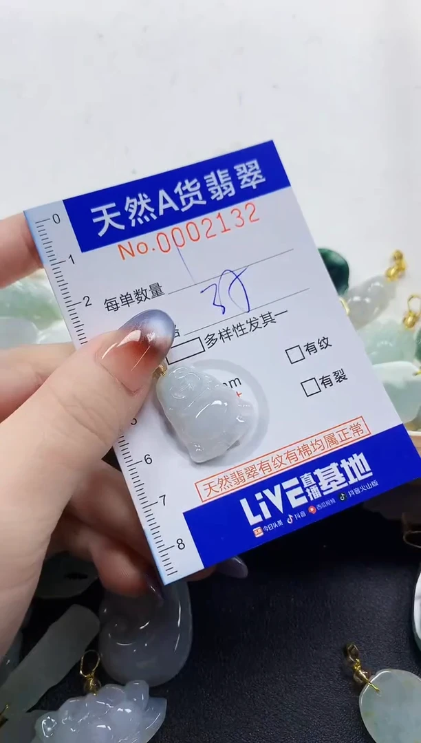 颈饰未镶嵌翡翠天然A货翡翠