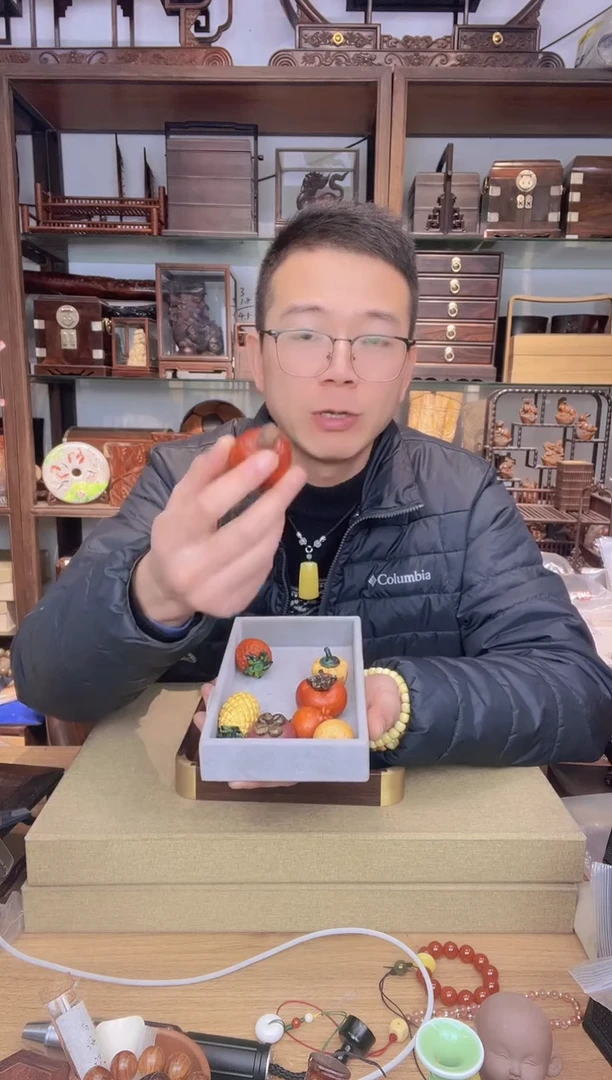 【闪购商品】乌木类书架829水果8件套