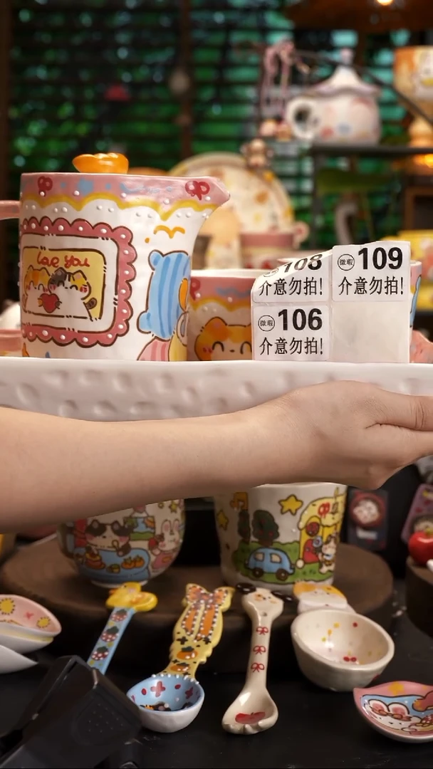 K****卷【原创设计】景德镇手绘陶瓷