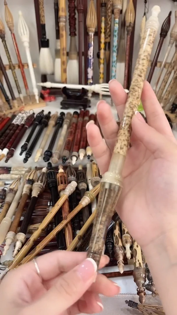 恋**语【清水试笔，拒绝蘸墨】墨舞笔庄毛笔1支