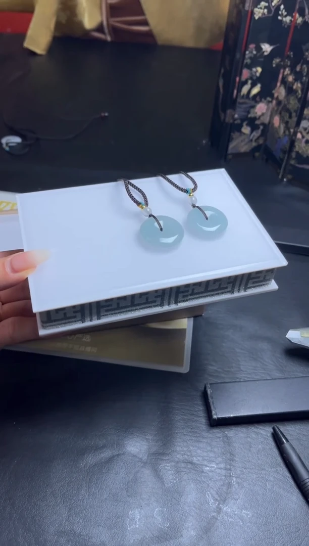 颈饰未镶嵌翡翠B167 多样性发一件/配绳子