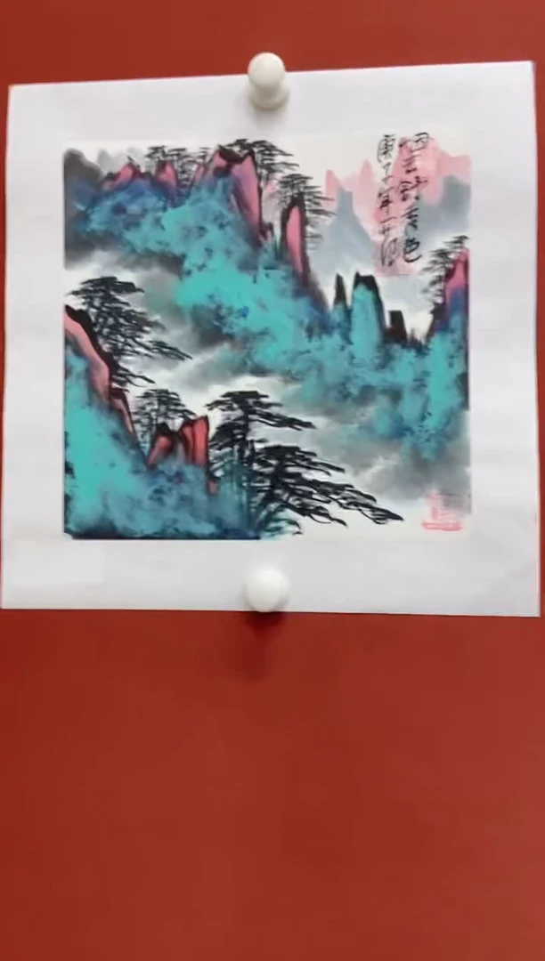 【闪购商品】国画姜国华老师国画作品9