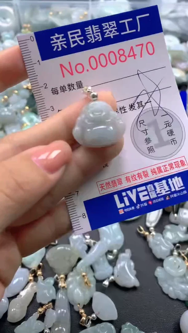 颈饰未镶嵌翡翠8470