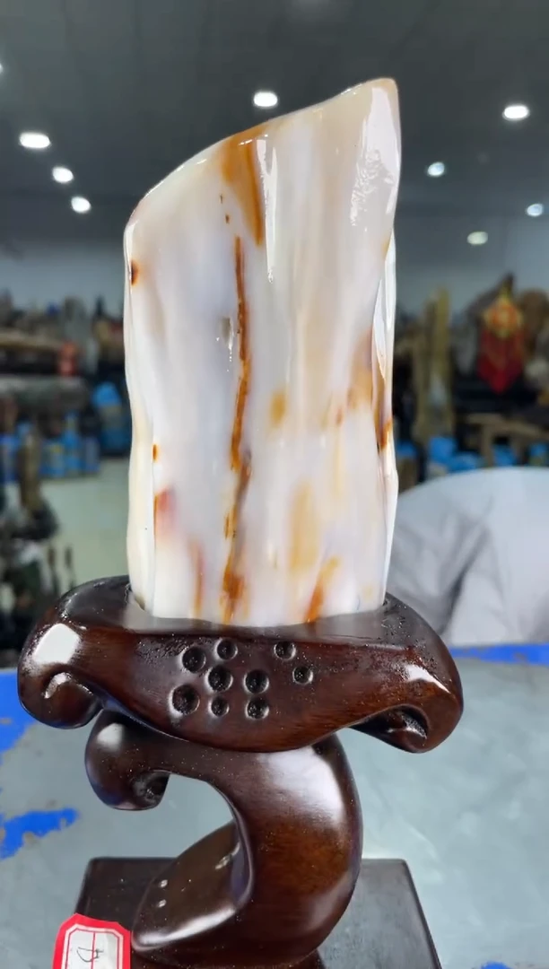 【闪购商品】硅化玉摆件未镶嵌69