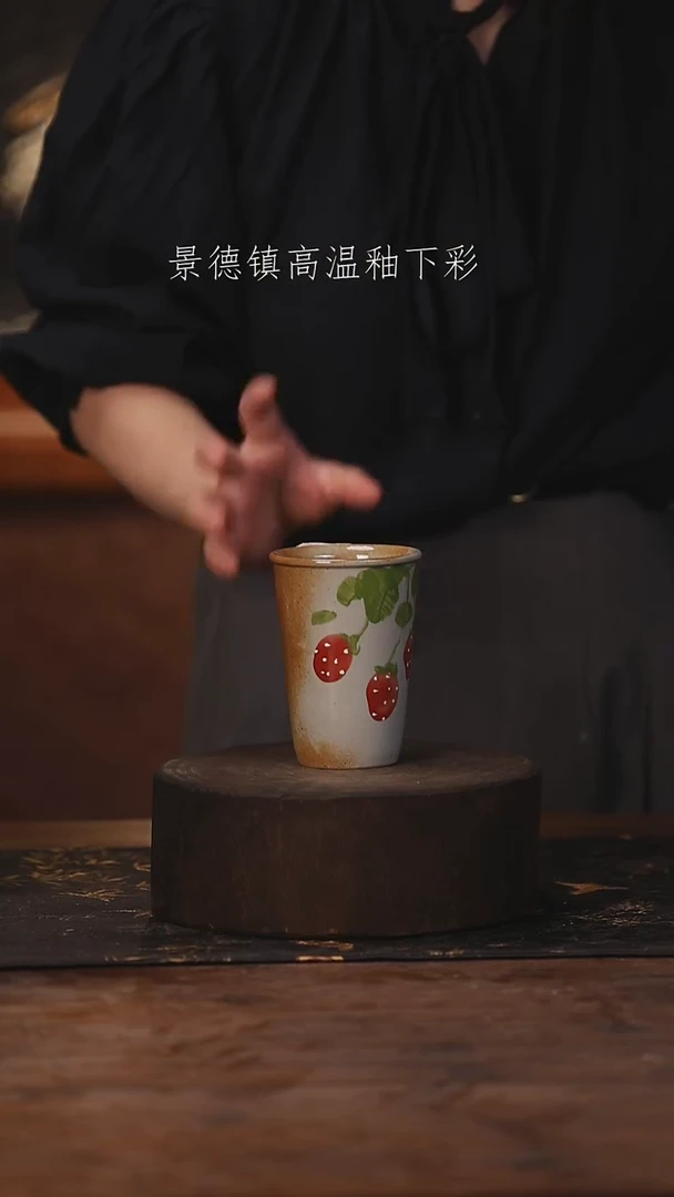 陶瓷景德镇高温釉下手绘陶瓷242