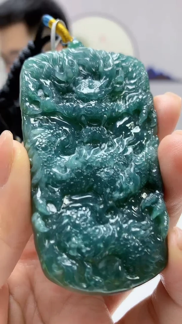 【闪购商品】定制翡翠未镶嵌5153ms-毛货133佛公