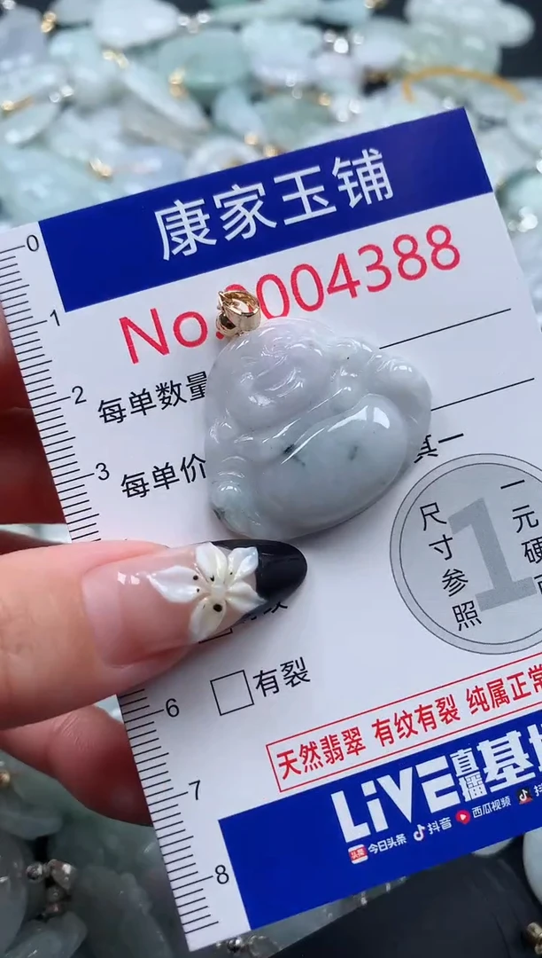 颈饰未镶嵌翡翠4388