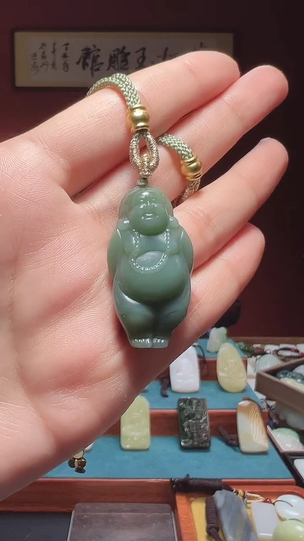吊坠(不含链)未镶嵌和田玉48