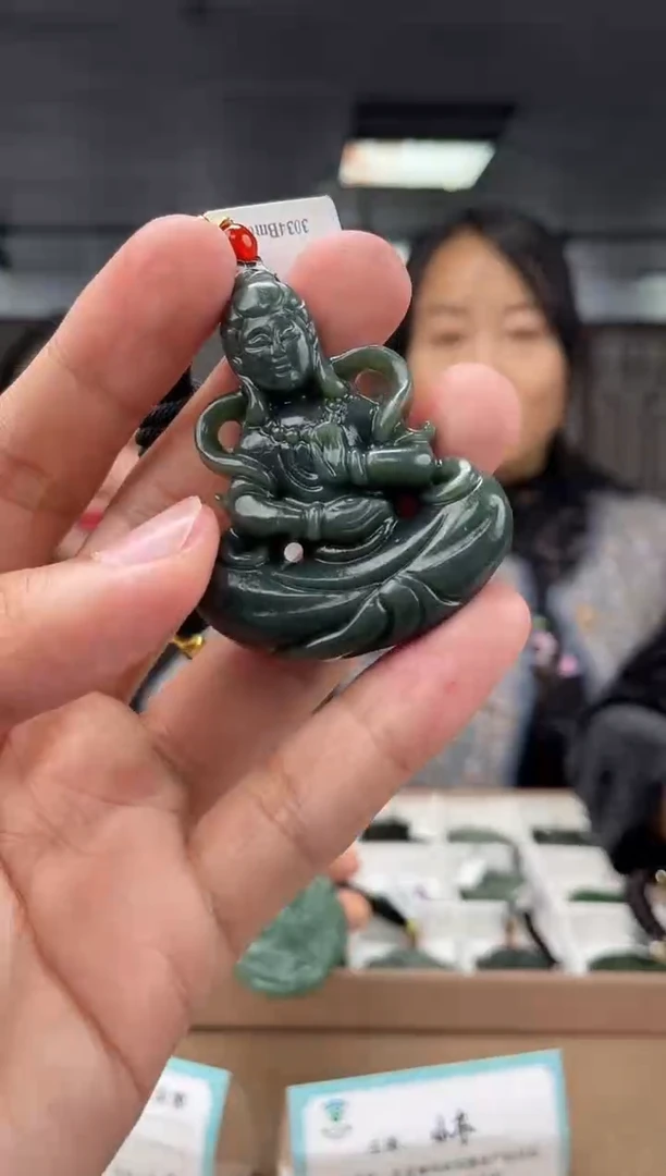 颈饰未镶嵌和田玉请***锅多样性拍一发一100