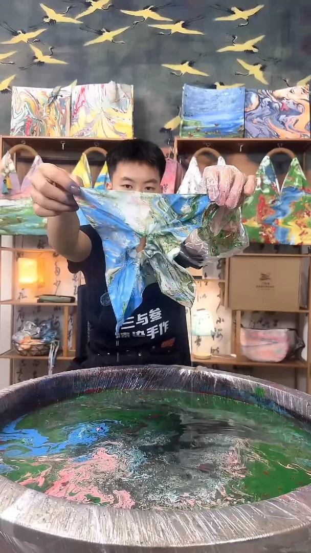 压花方巾 721 手工微瑕 不喜勿拍 不退不换