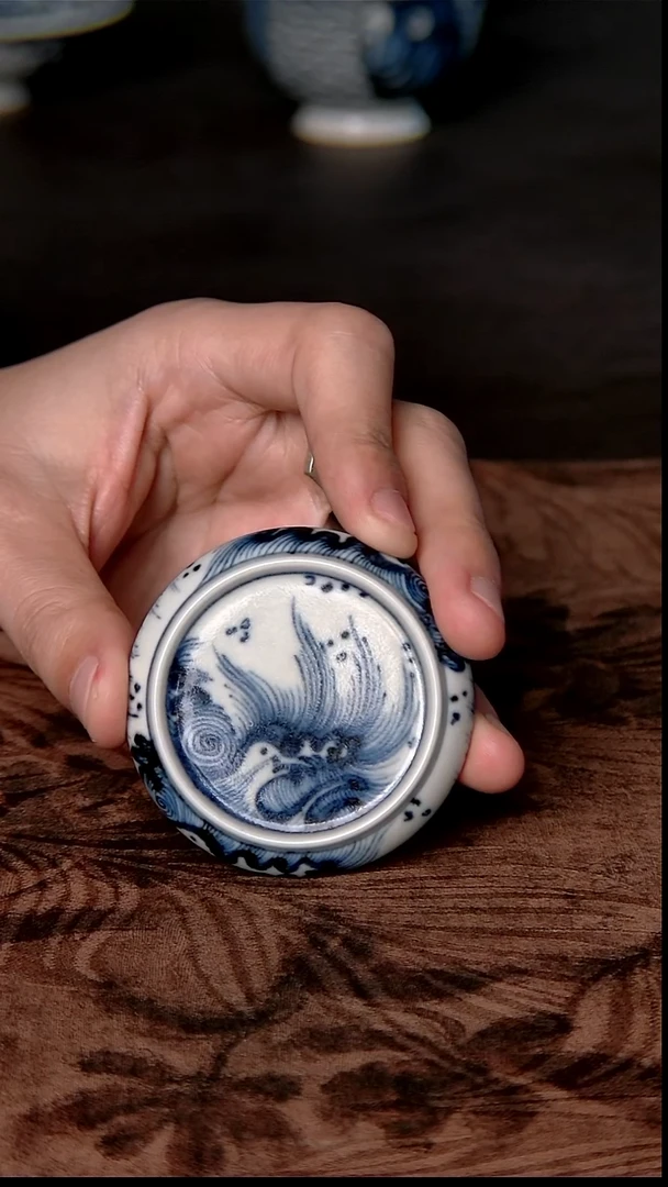 其他瓷含真藏古海浪盖置