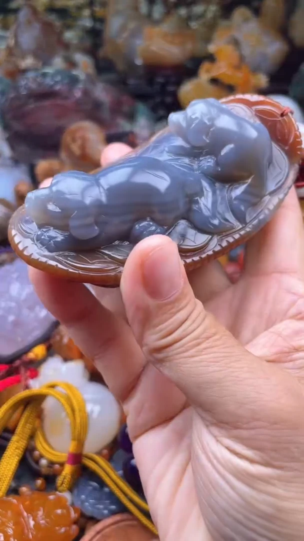 【闪购商品】玛瑙/玉髓颈饰未镶嵌AA