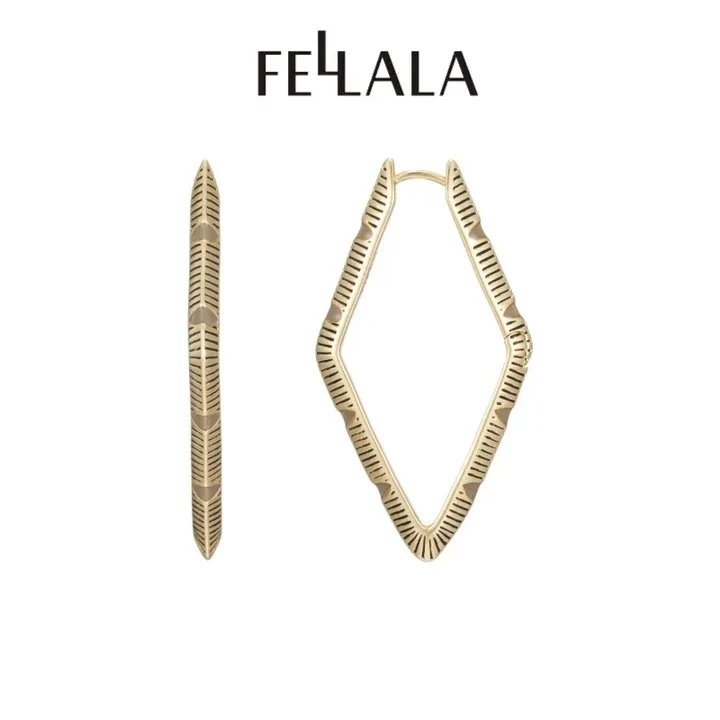 Fellala/ 翡拉拉「观云南」原创设计感高级新中式耳环女
