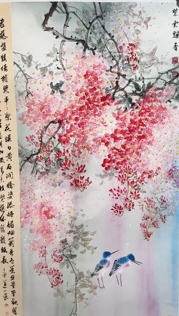 国画道一李学斌国画作品A25