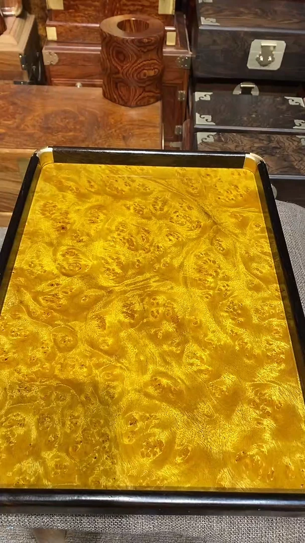 【闪购商品】香樟木木艺茶盘一个