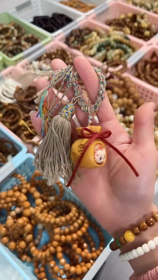 【闪购商品】非洲檀香吊坠黄金檀包包链