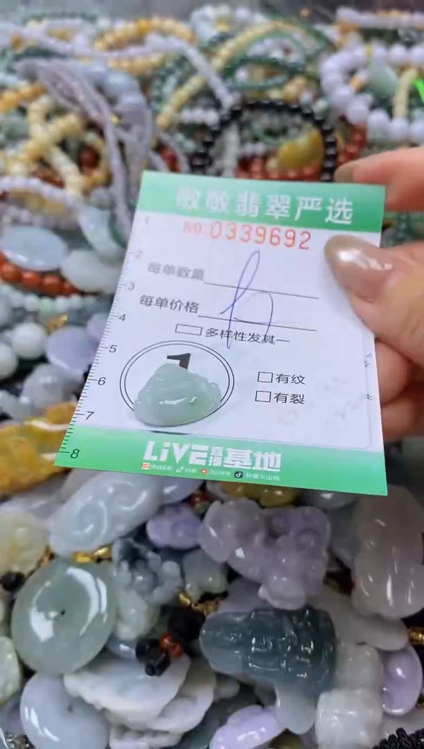 颈饰未镶嵌翡翠闪购0339692
