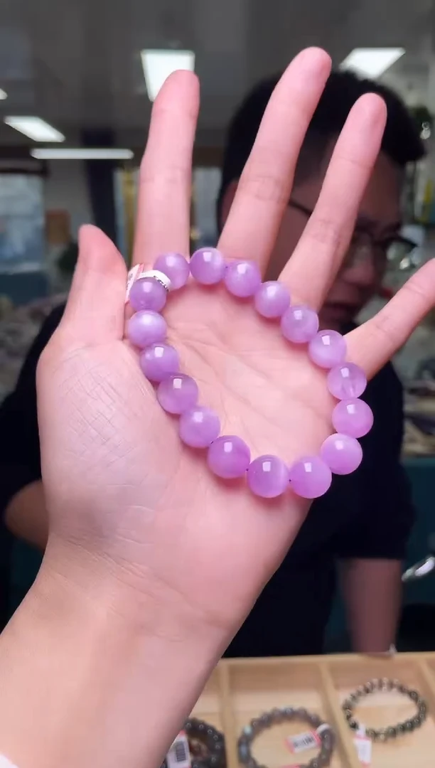 未镶嵌锂辉石手链11±/x-063【