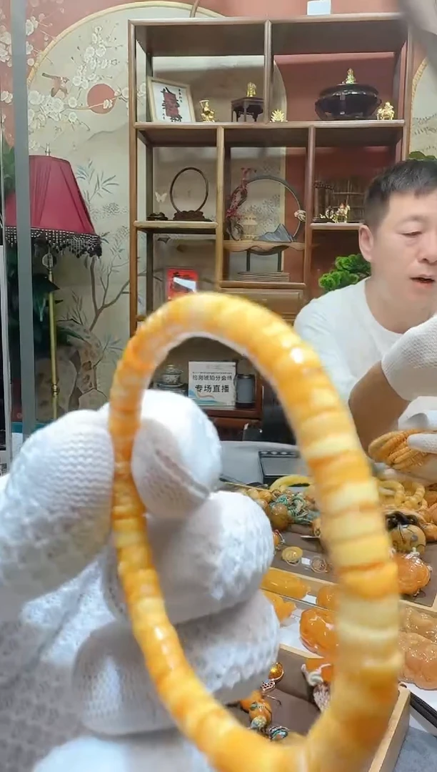 蜜蜡颈饰未镶嵌899天然蜜蜡珠宝奇石全都保真