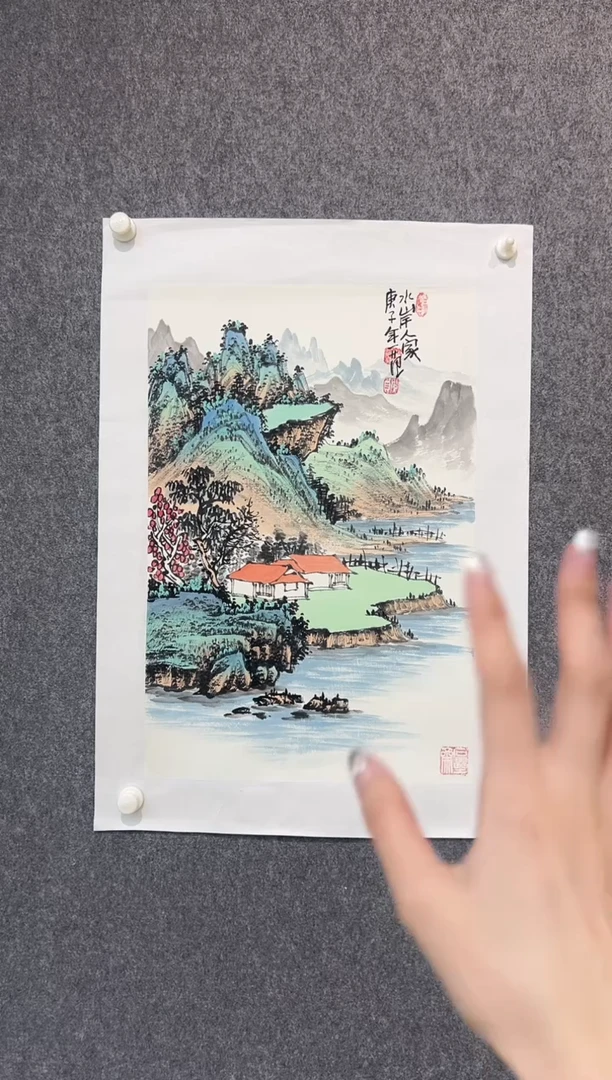 【闪购商品】绘画JGH-2.7平尺-国画作品--