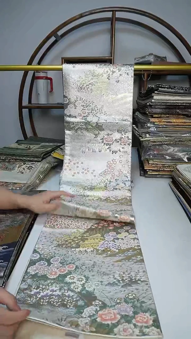 织绣80西阵织六通风景