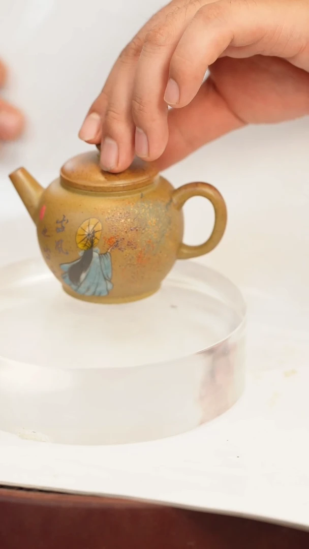 茶壶紫砂原矿手工制作