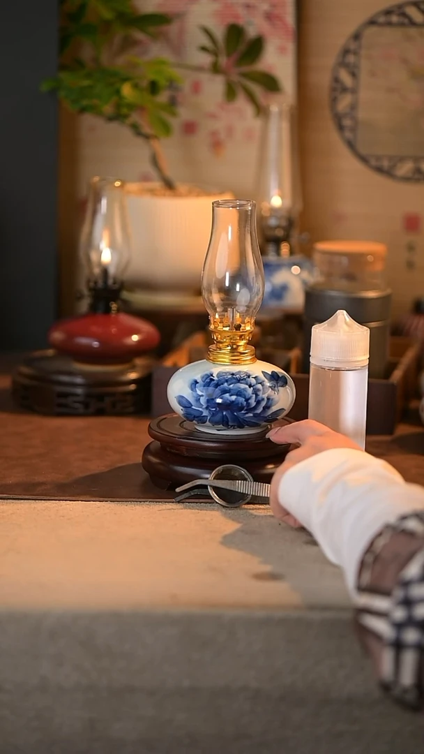 景德镇陶瓷香薰灯摆件