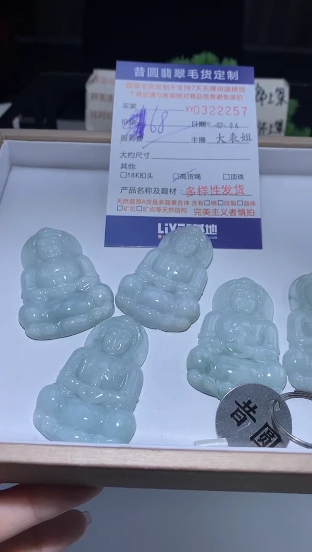 【闪购商品】翡翠颈饰未镶嵌多样性发其一322257