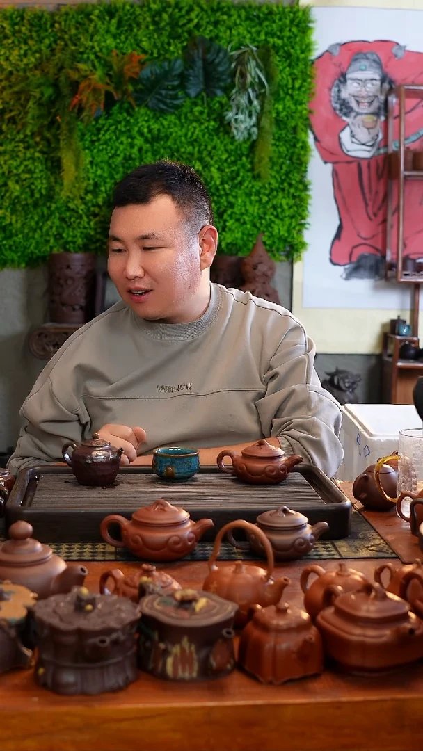 茶壶紫砂王*生原矿手工制作