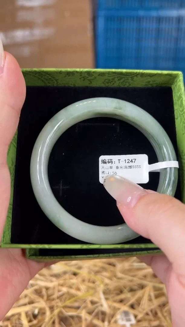 未镶嵌手镯石英质玉T1247