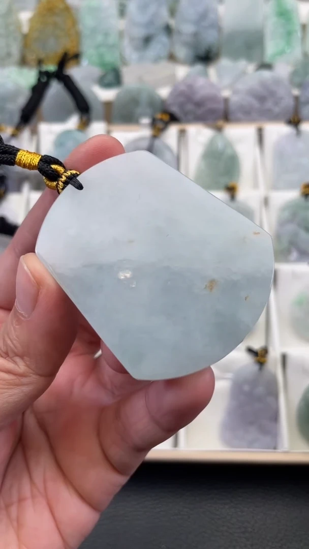 颈饰未镶嵌翡翠天然缅甸翡翠A货137