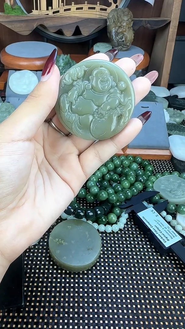 吊坠(不含链)未镶嵌和田玉1