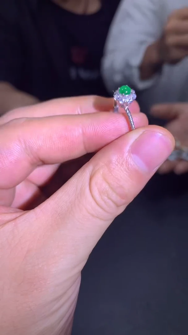 【闪购商品】翡翠戒指未镶嵌0850483418/多样性发一