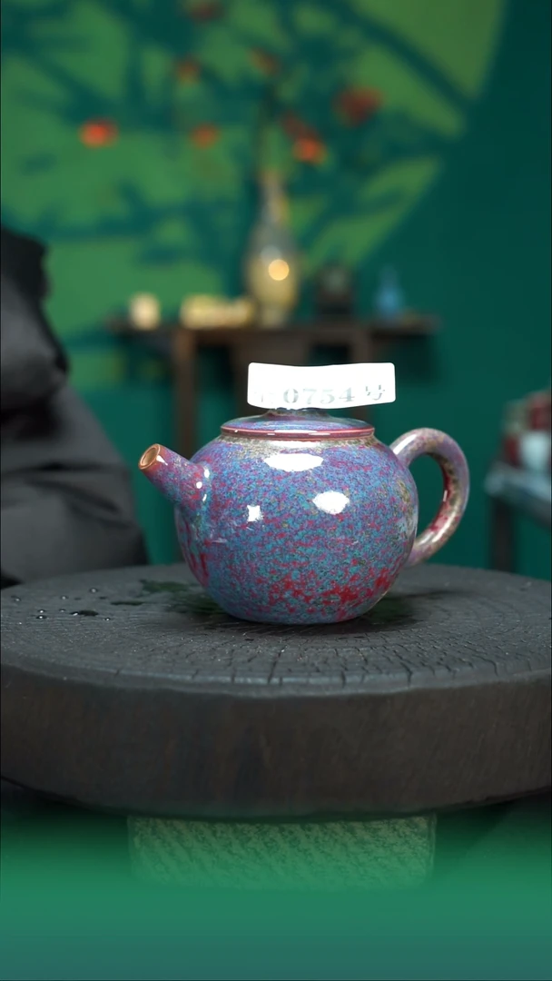 【闪购商品】原产地原矿钧瓷杯壶754